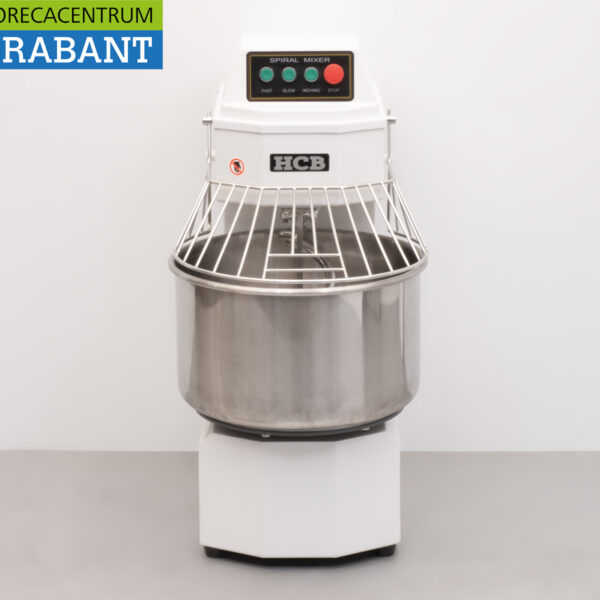 Pétrin spirale HCB en acier inoxydable 50 litres 230V Horeca