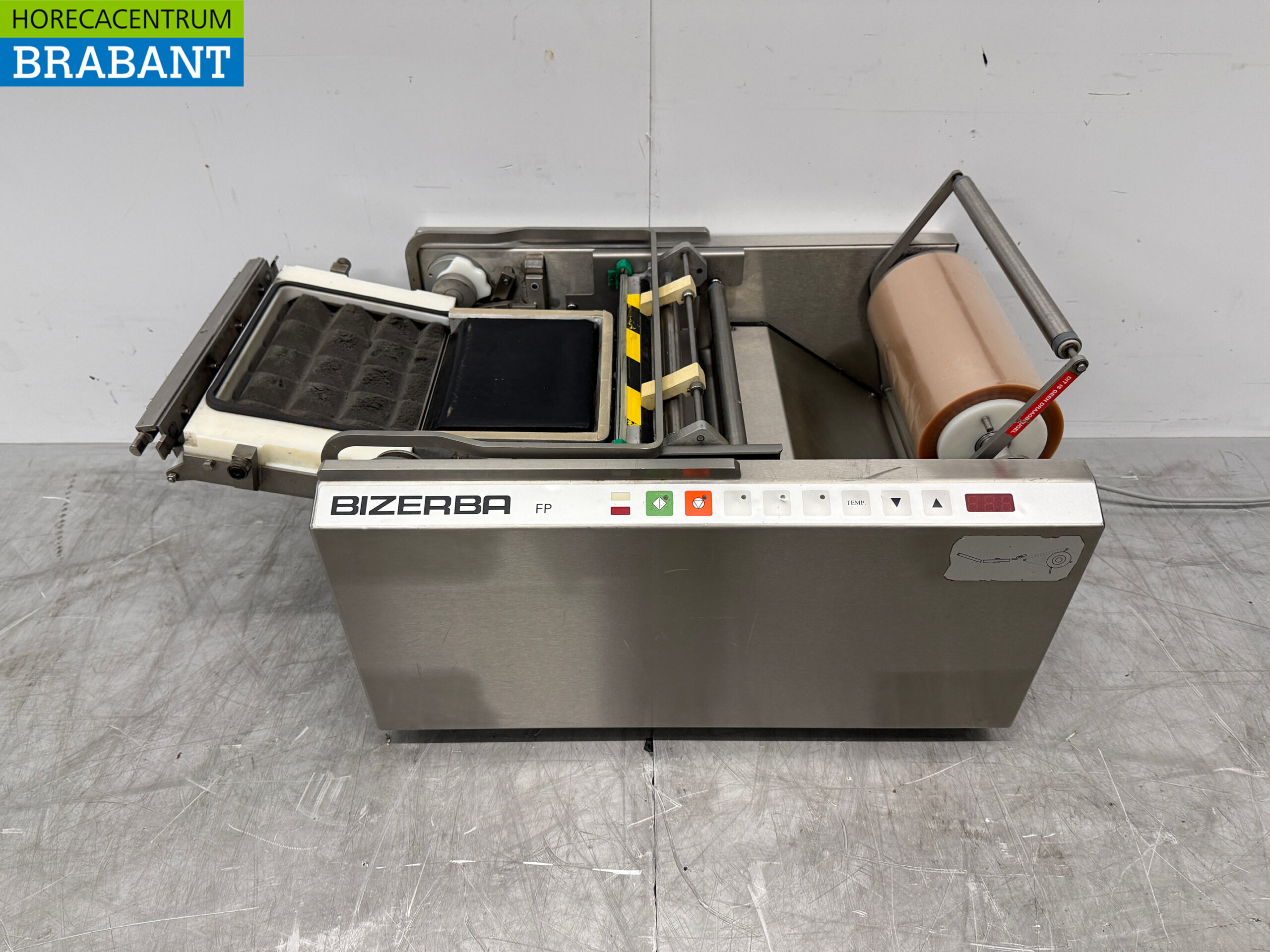 Machine à emballer la viande Bizerba en acier inoxydable 230V Restauration