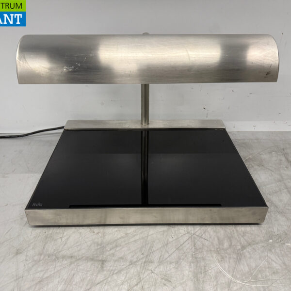 Plaque chauffante Cullion en acier inoxydable Plaque chauffante avec lampe chauffante 60,5 cm 230V Horeca
