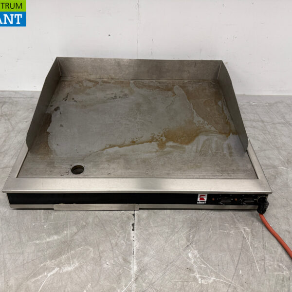 Planche à griller Ubert en acier inoxydable Planche à griller 80 cm 400V Horeca