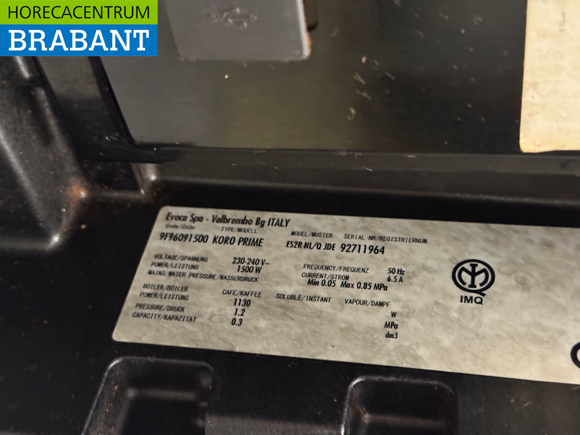 Machine à café à grains Necta Koro Prime avec filtre à eau 230V Restauration – Image 6