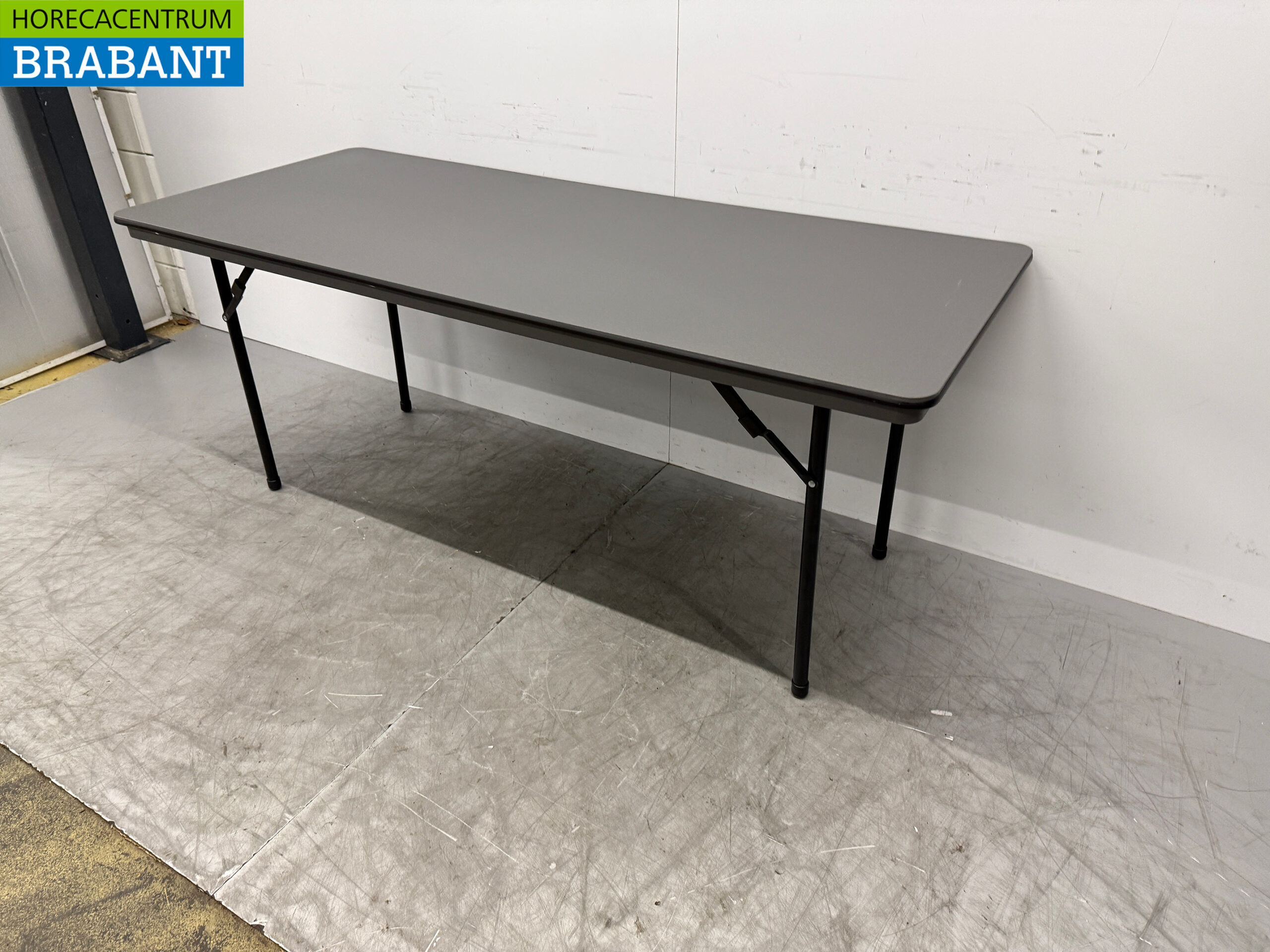 Table de salle à manger pliante Bolero 183 x 76,5 x 74,5 cm Restauration – Image 2