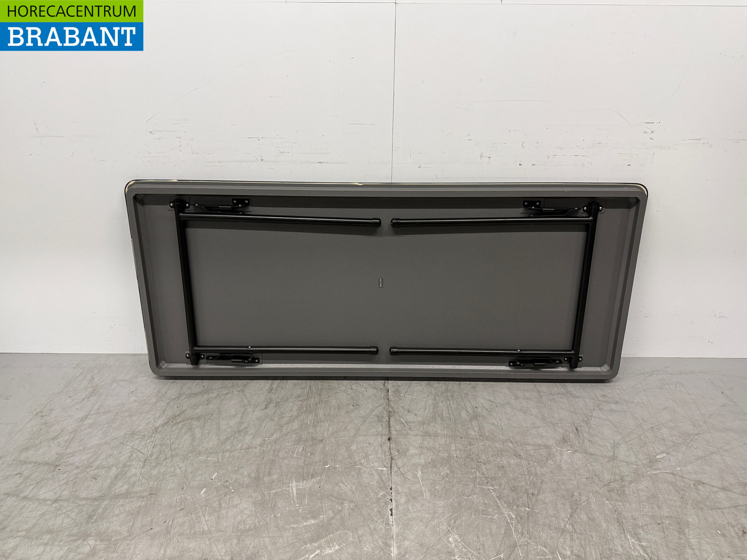 Table de salle à manger pliante Bolero 183 x 76,5 x 74,5 cm Restauration – Image 4