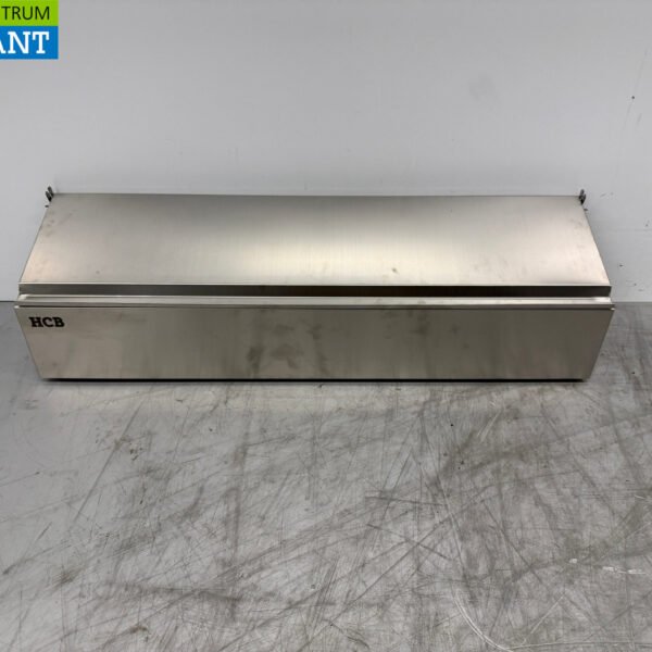 Porte-table GN en acier inoxydable avec couvercle 5 x 1/6 gastronorme GN 88,5 cm Horeca