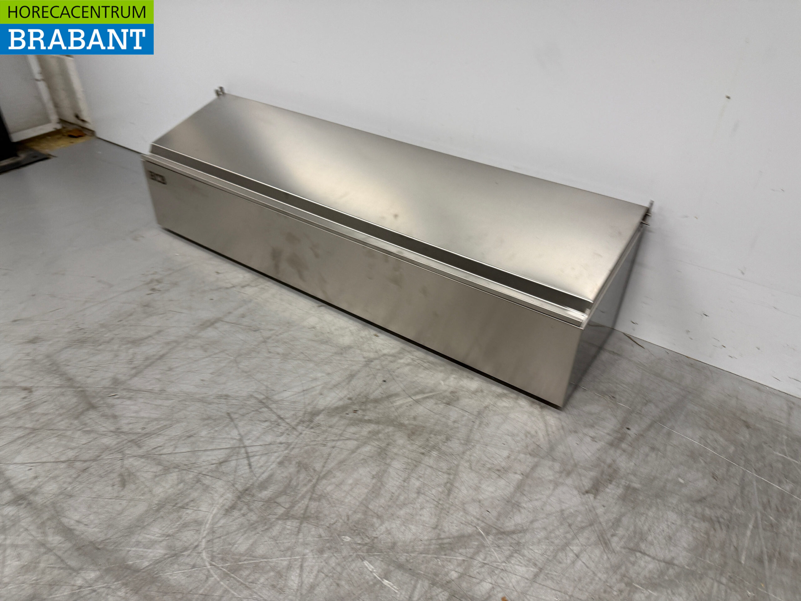 Porte-table GN en acier inoxydable avec couvercle 5 x 1/6 gastronorme GN 88,5 cm Horeca – Image 2