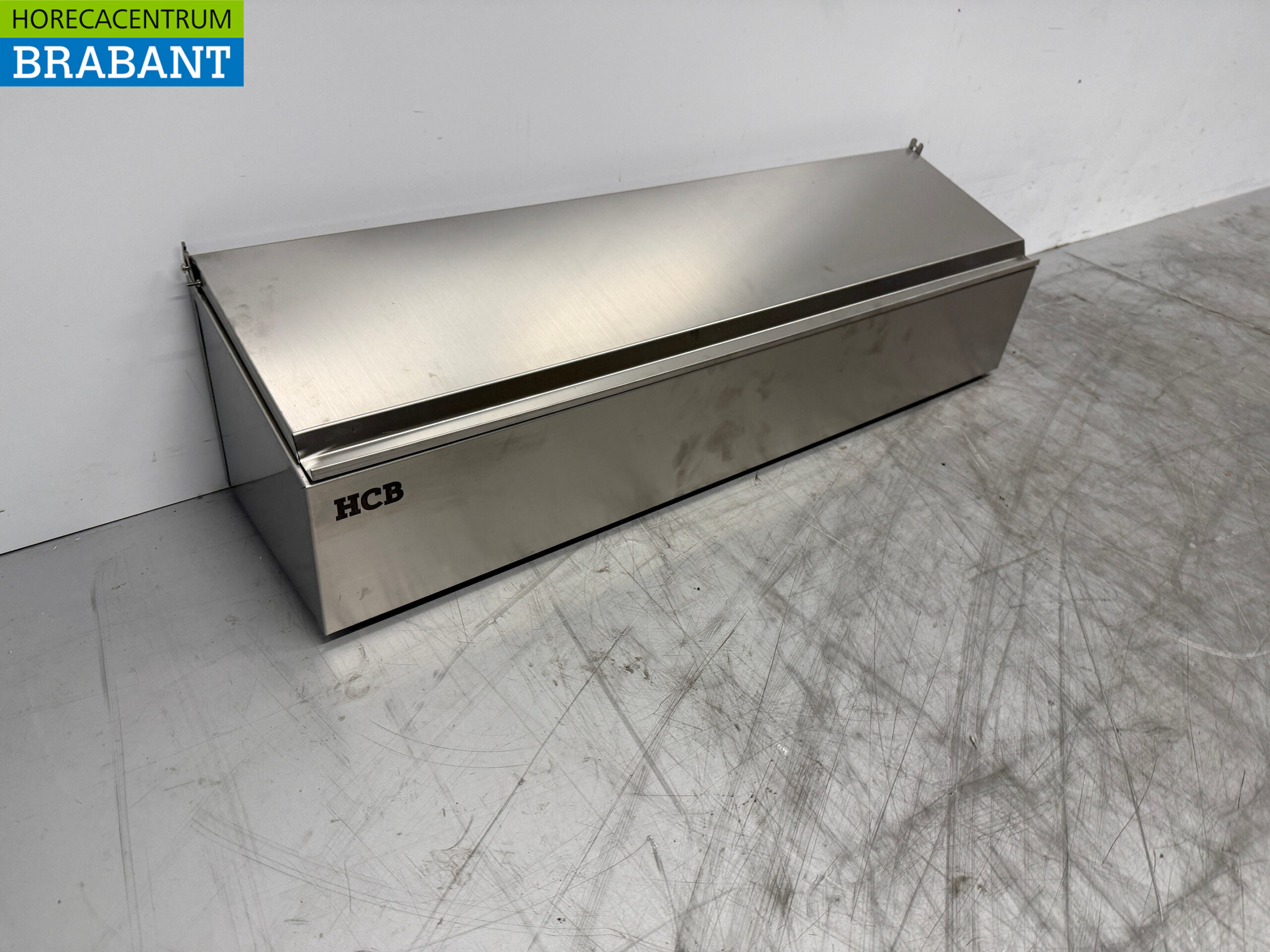 Porte-table GN en acier inoxydable avec couvercle 5 x 1/6 gastronorme GN 88,5 cm Horeca – Image 3