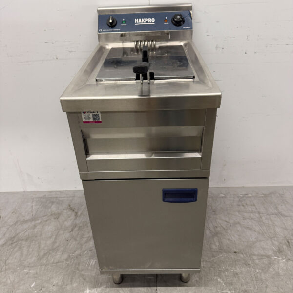 Friteuse Hakpro en acier inoxydable 12 litres 400V Horeca