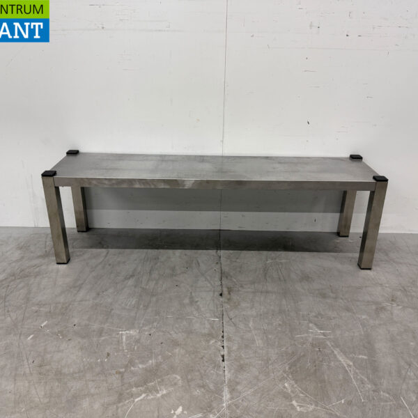 Pont à double plancher en acier inoxydable 120 x 29 x 36 cm Restauration