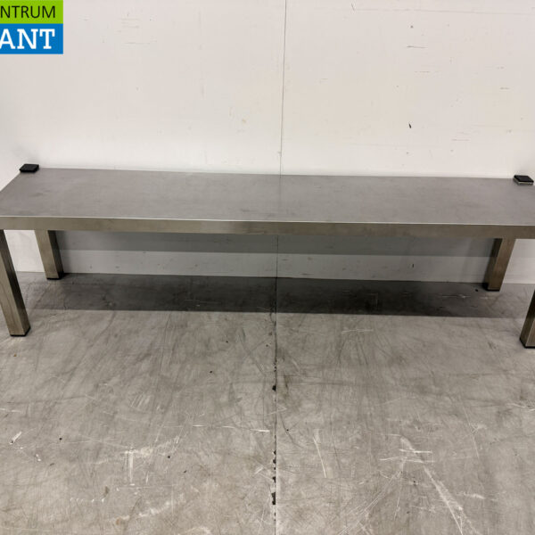 Pont à deux étages en acier inoxydable 140 x 29 x 36 cm Restauration