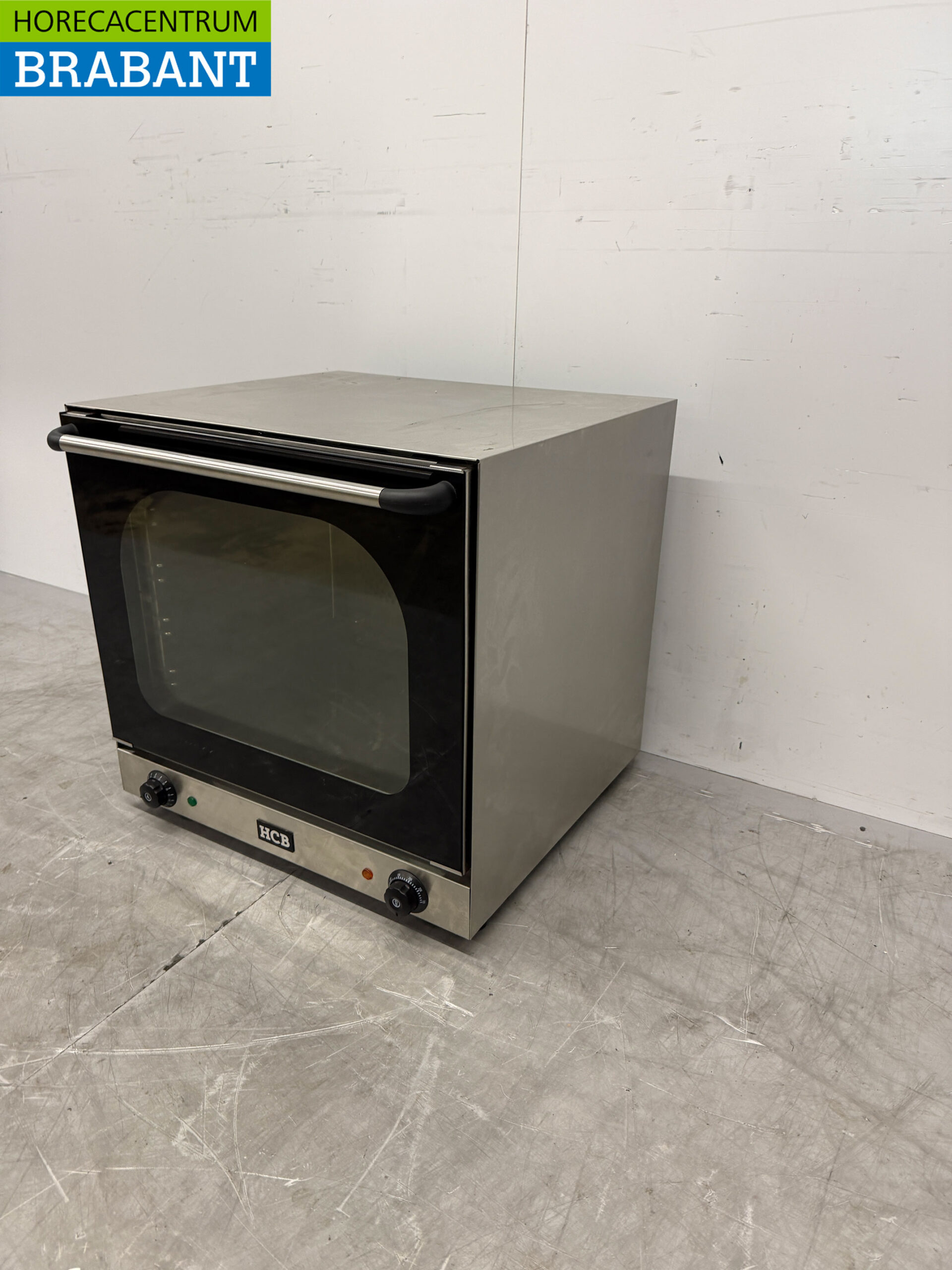 Acier inoxydable HCB Four à convection Four à air chaud 4 x 43/32 cm 230V Horeca – Image 2