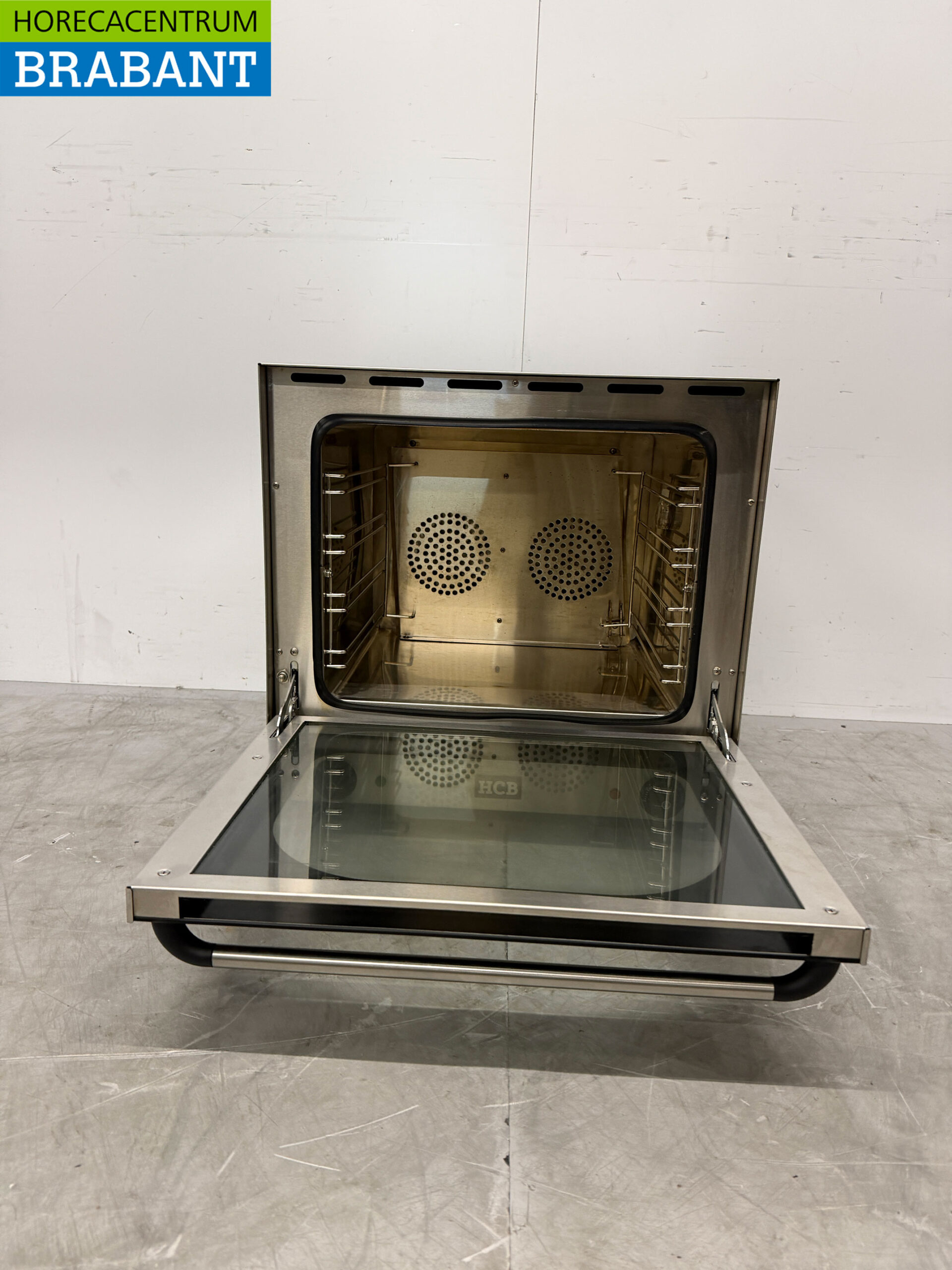 Acier inoxydable HCB Four à convection Four à air chaud 4 x 43/32 cm 230V Horeca – Image 4