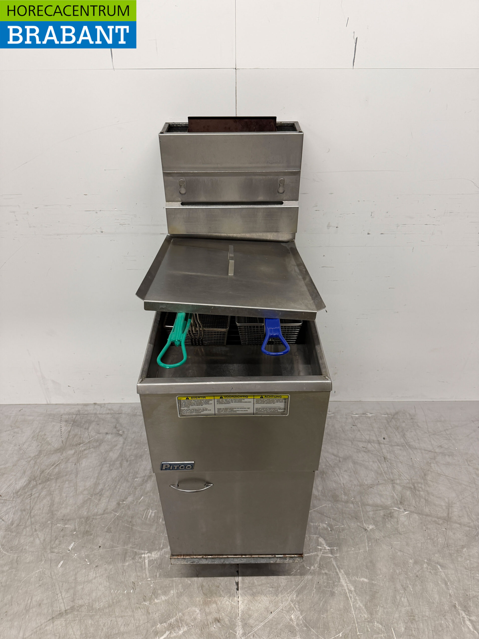 Friteuse Pitco 35C en acier inoxydable 18 litres GAS Catering – Image 2