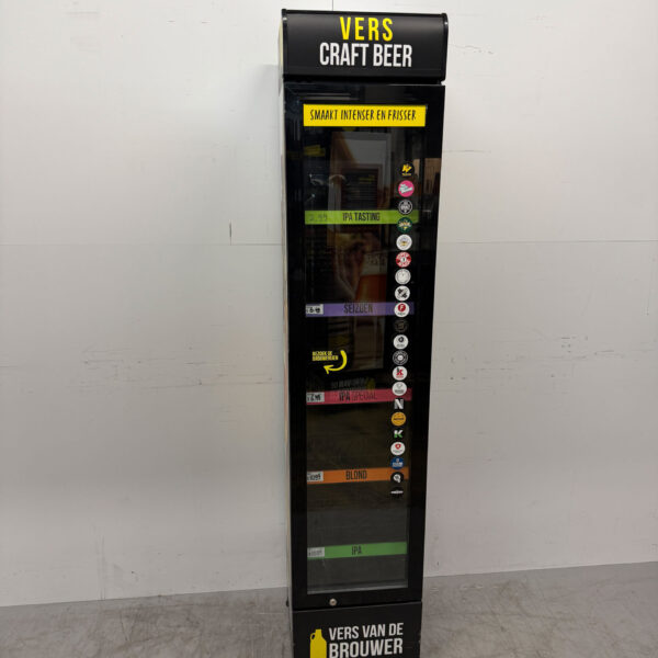 Gastro-Cool Réfrigérateur à porte vitrée Réfrigérateur à boissons 130 litres 230V Horeca