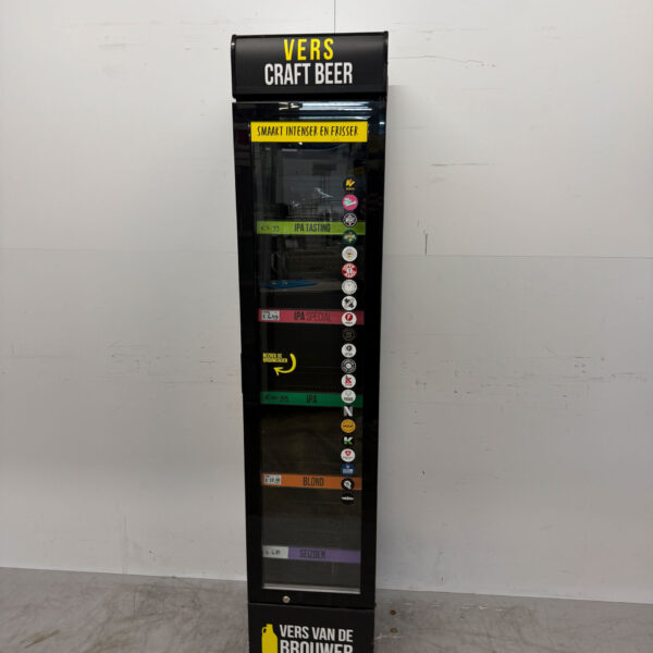 Gastro-Cool Réfrigérateur à porte vitrée Réfrigérateur à boissons 130 litres 230V Horeca