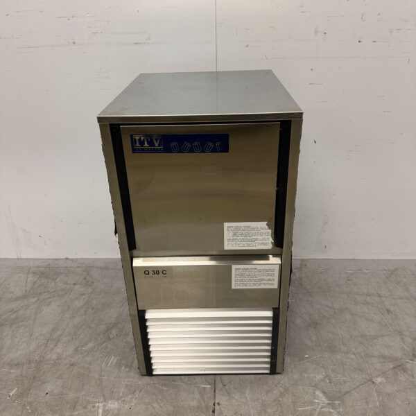 Machine à glaçons ITV Quasar en acier inoxydable Machine à glaçons 31 kg p/d 230V Horeca