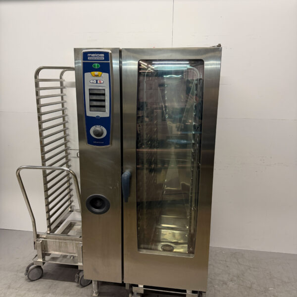 Acier inoxydable Rational MSCC 201 Combisteamer 40 x 1/1 GN 400V Horeca
