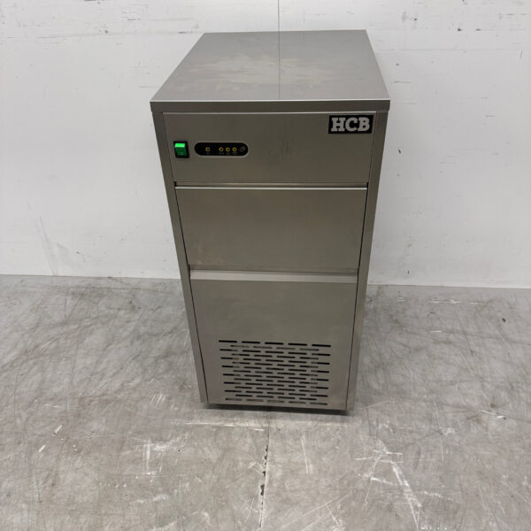 Machine à glaçons HCB en acier inoxydable Machine à glaçons 50 kg p/d 230V Horeca