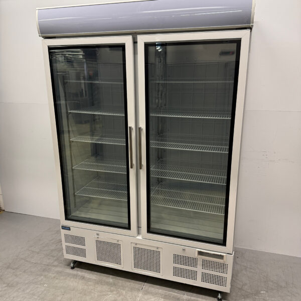 Polar Armoire de congélation à portes vitrées Armoire de congélation à portes vitrées 920 litres 230V Horeca