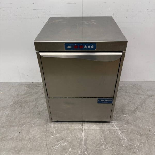 Lave-vaisselle Metos en acier inoxydable avec pompe de vidange 400V Horeca