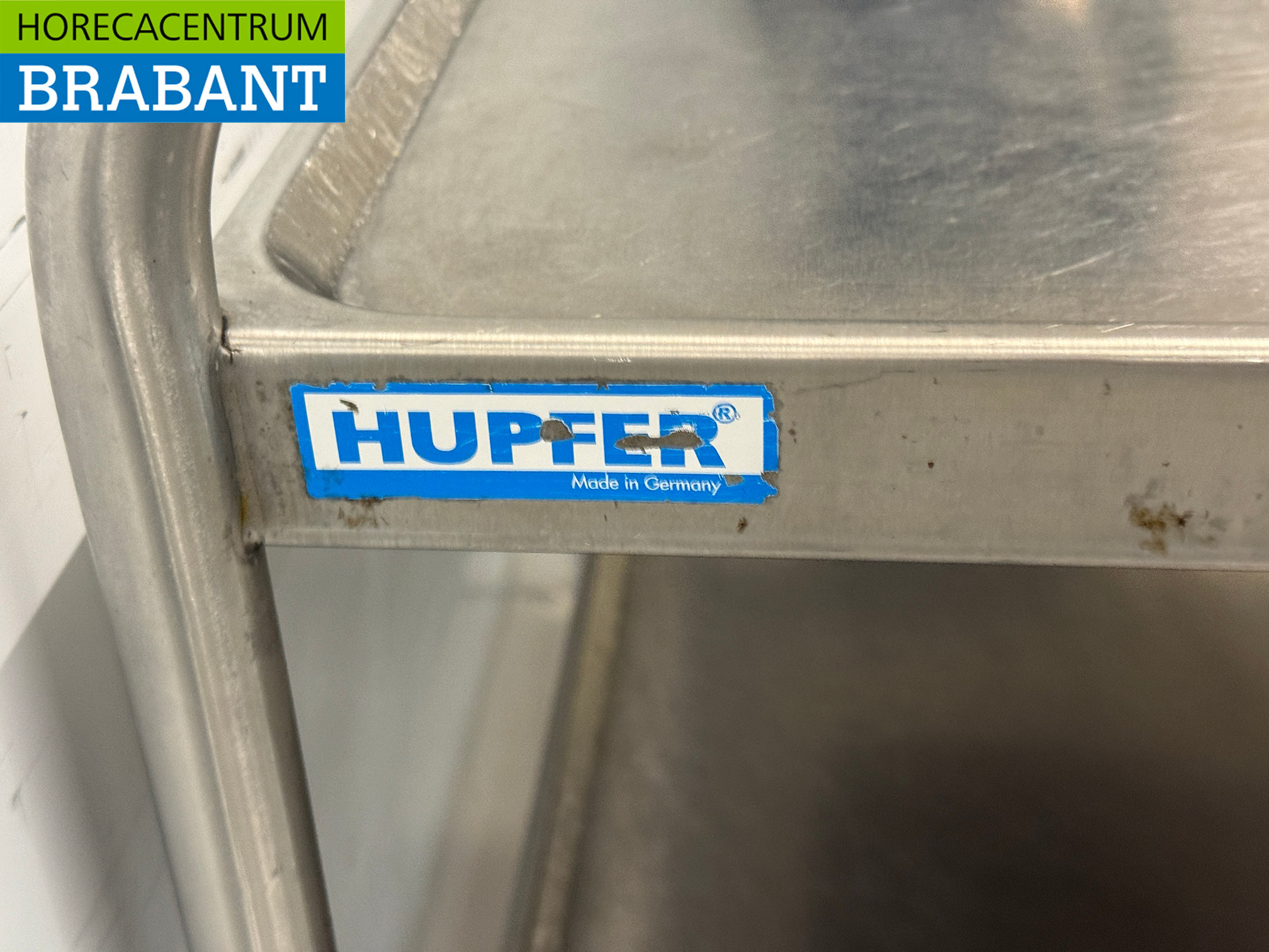 Hupfer en acier inoxydable Chariot de service 3 étages 93 cm Horeca – Image 4