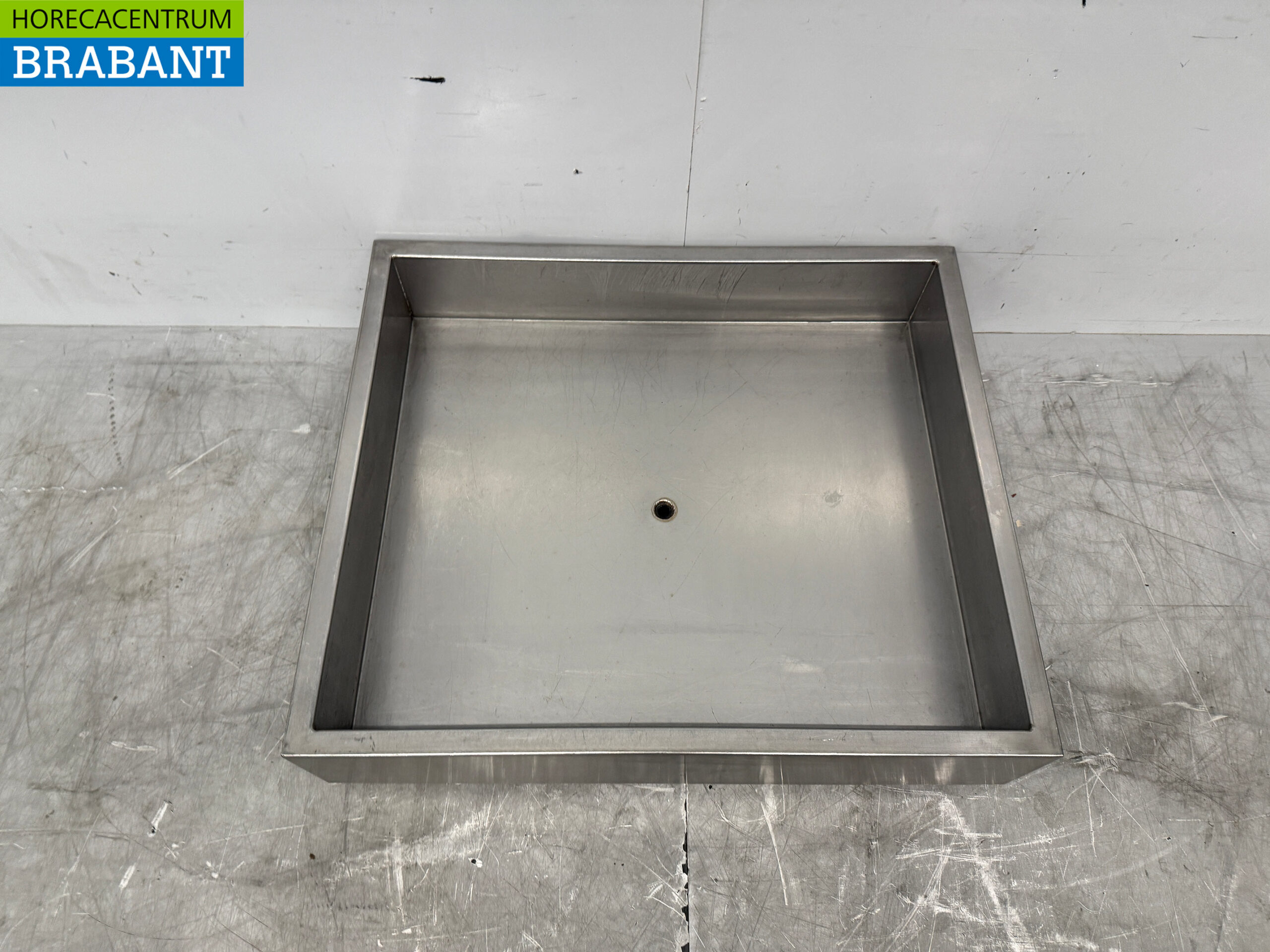 Bac à glace en acier inoxydable pour glace pilée 70 x 60 cm Horeca – Image 4