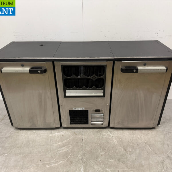 Gamko en acier inoxydable Nid à bouteilles et 2 portes 170,5 cm 230V Horeca