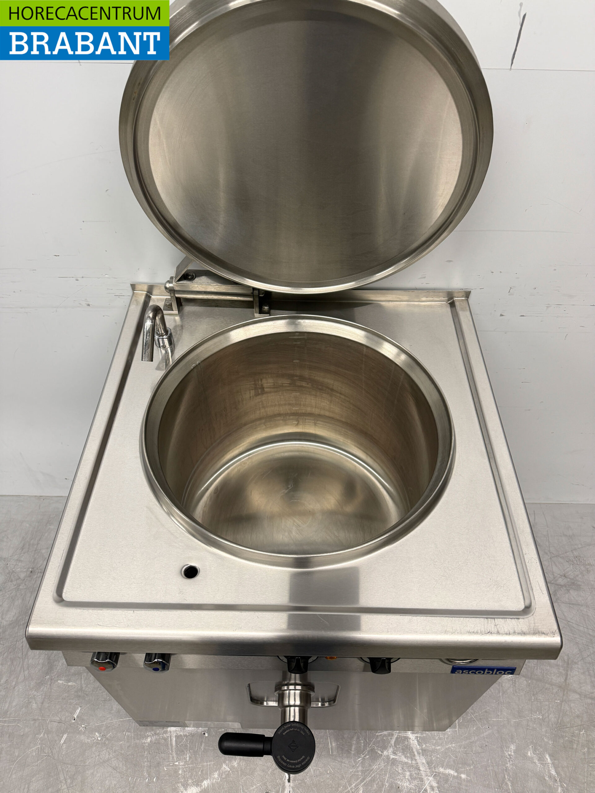 Acier inoxydable Ascobloc 64 litres 70 cm 400V Horeca – Image 5