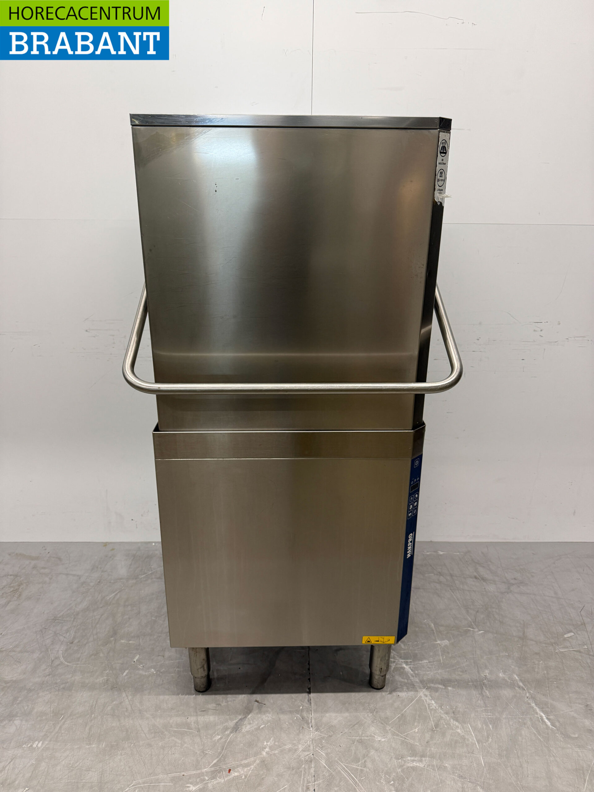 Lave-vaisselle coulissant Zanussi HHT8 en acier inoxydable 400V Restauration