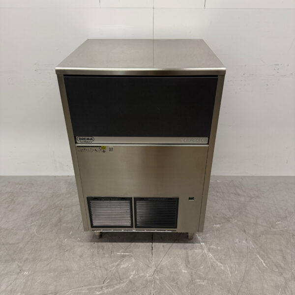 Machine à glace à écailles Brema en acier inoxydable 153 kg par jour capacité de la trémie 55 kg 230V Horeca