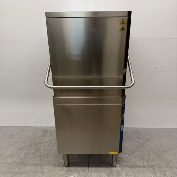 Lave-vaisselle à passage Zanussi HHT8I en acier inoxydable avec pompe de vidange 400V Horeca