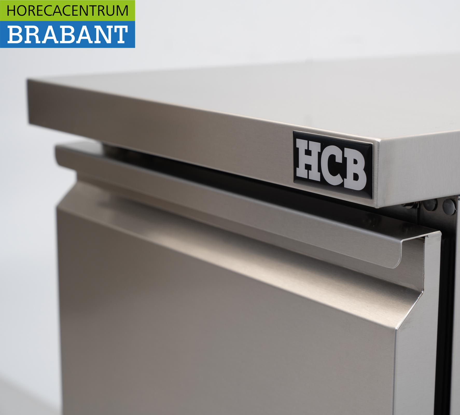 Etabli réfrigéré HCB en acier inoxydable 2 tiroirs 1/1 GN 43,5 cm 230V Horeca – Image 7