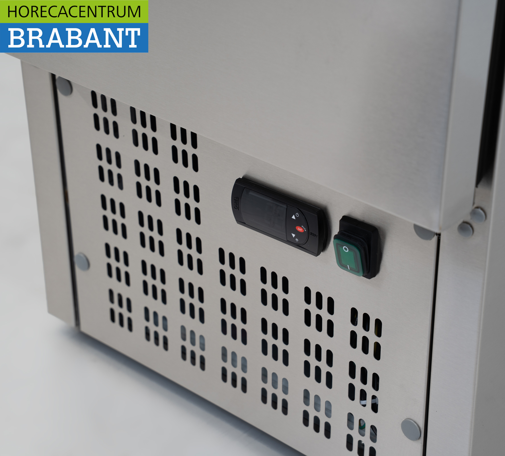 Etabli réfrigéré HCB en acier inoxydable 2 tiroirs 1/1 GN 43,5 cm 230V Horeca – Image 8