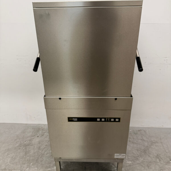 Lave-vaisselle coulissant Hobart Ecomax en acier inoxydable 400V Restauration