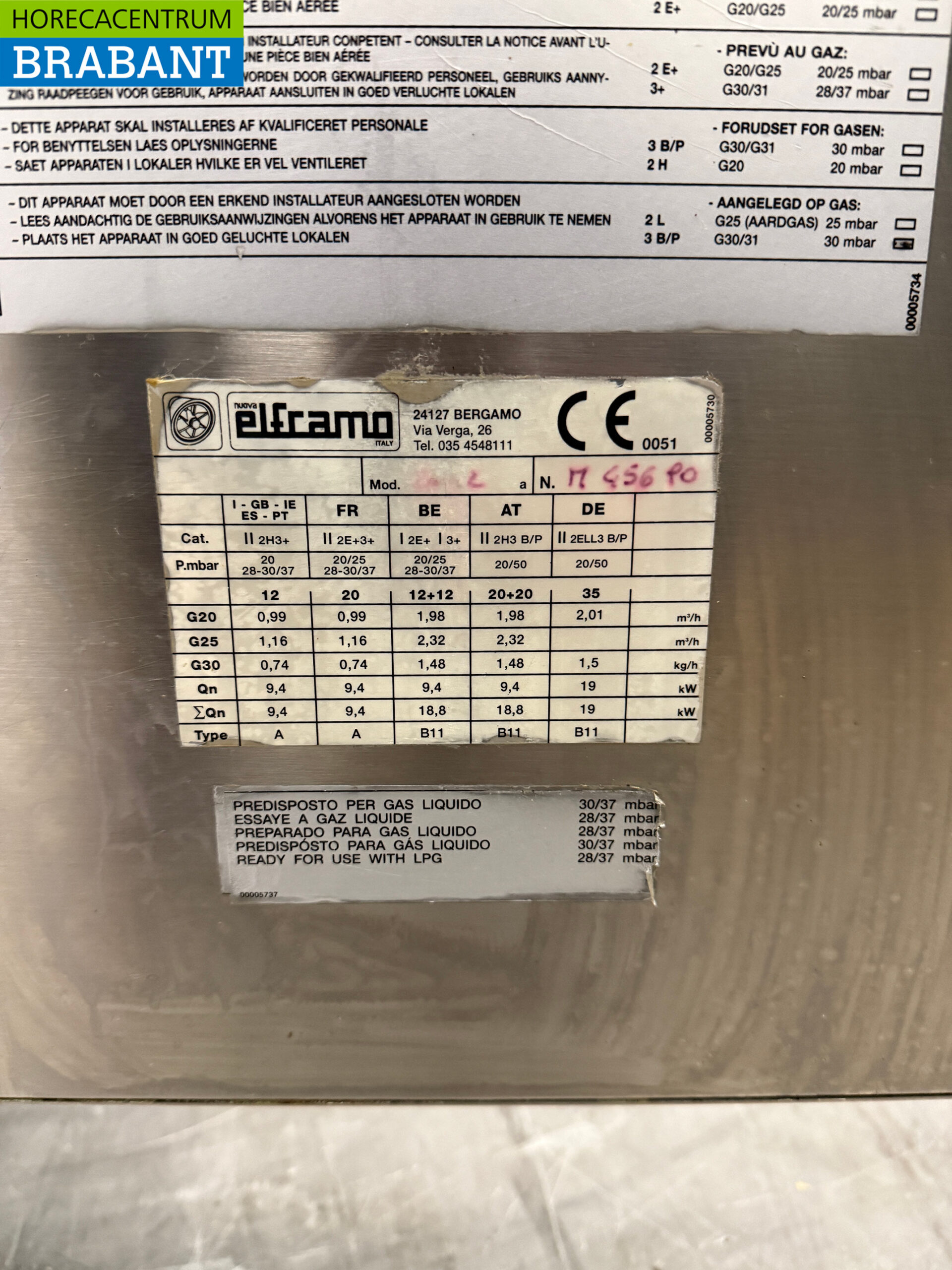 Friteuse Elframo en acier inoxydable 15 litres GAS Horeca – Image 6