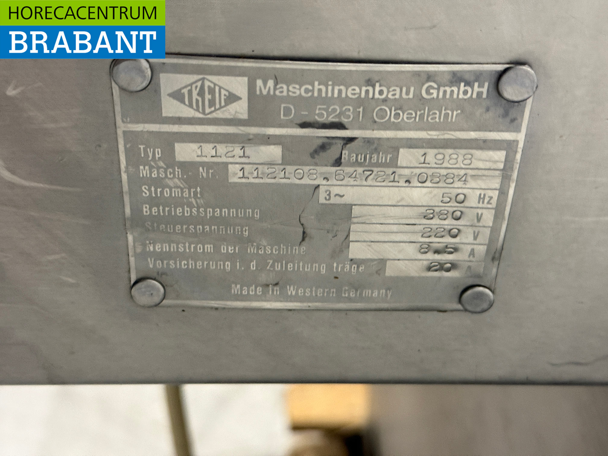 Acier inoxydable Treif 1121 Trancheur horizontal 400V Horeca – Image 10