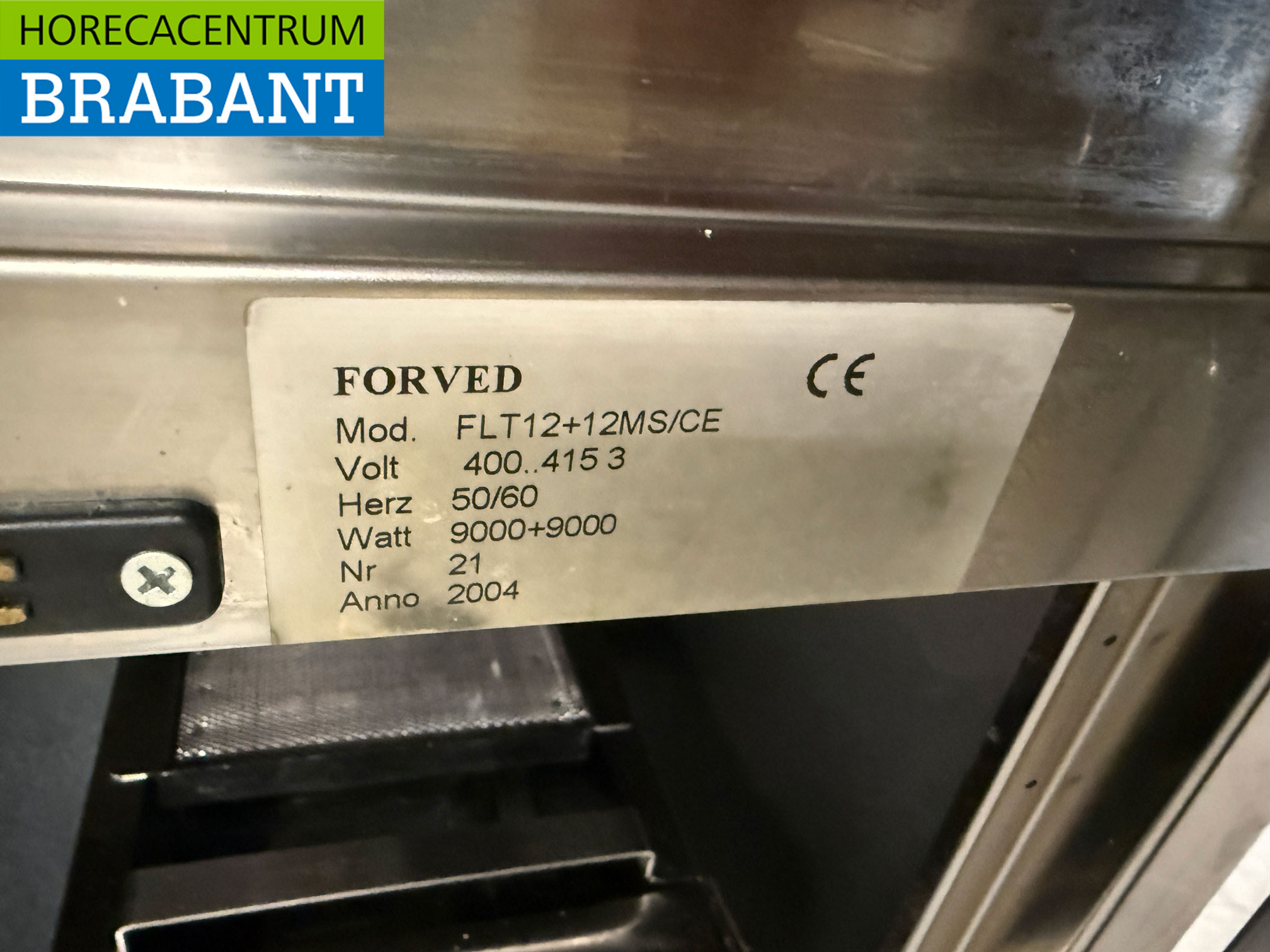 Friteuse double en acier inoxydable Forved 2 x 12 litres 400V Horeca – Image 6