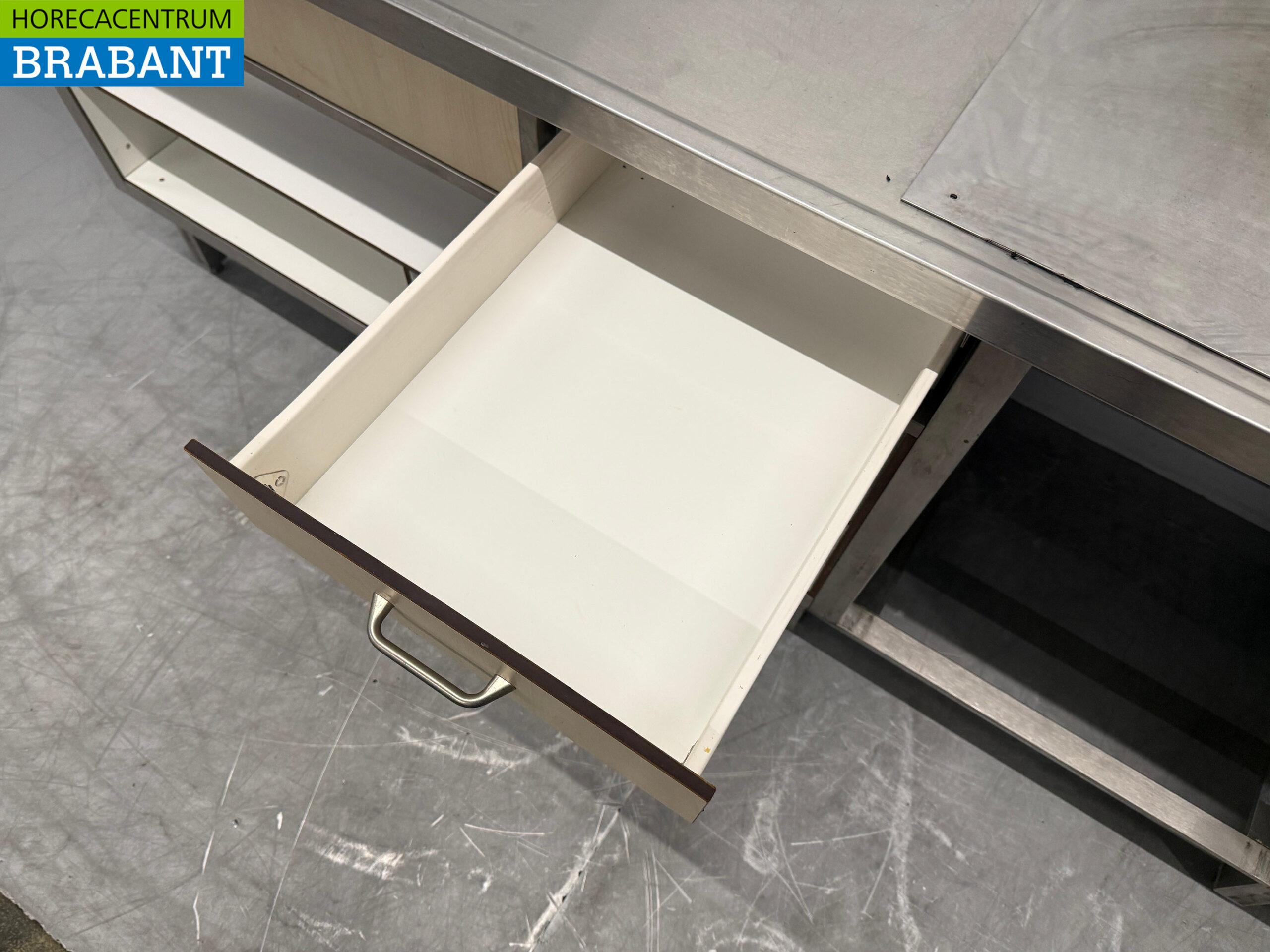 Évier en acier inoxydable avec évier et robinet 250 cm 230V Horeca – Image 5