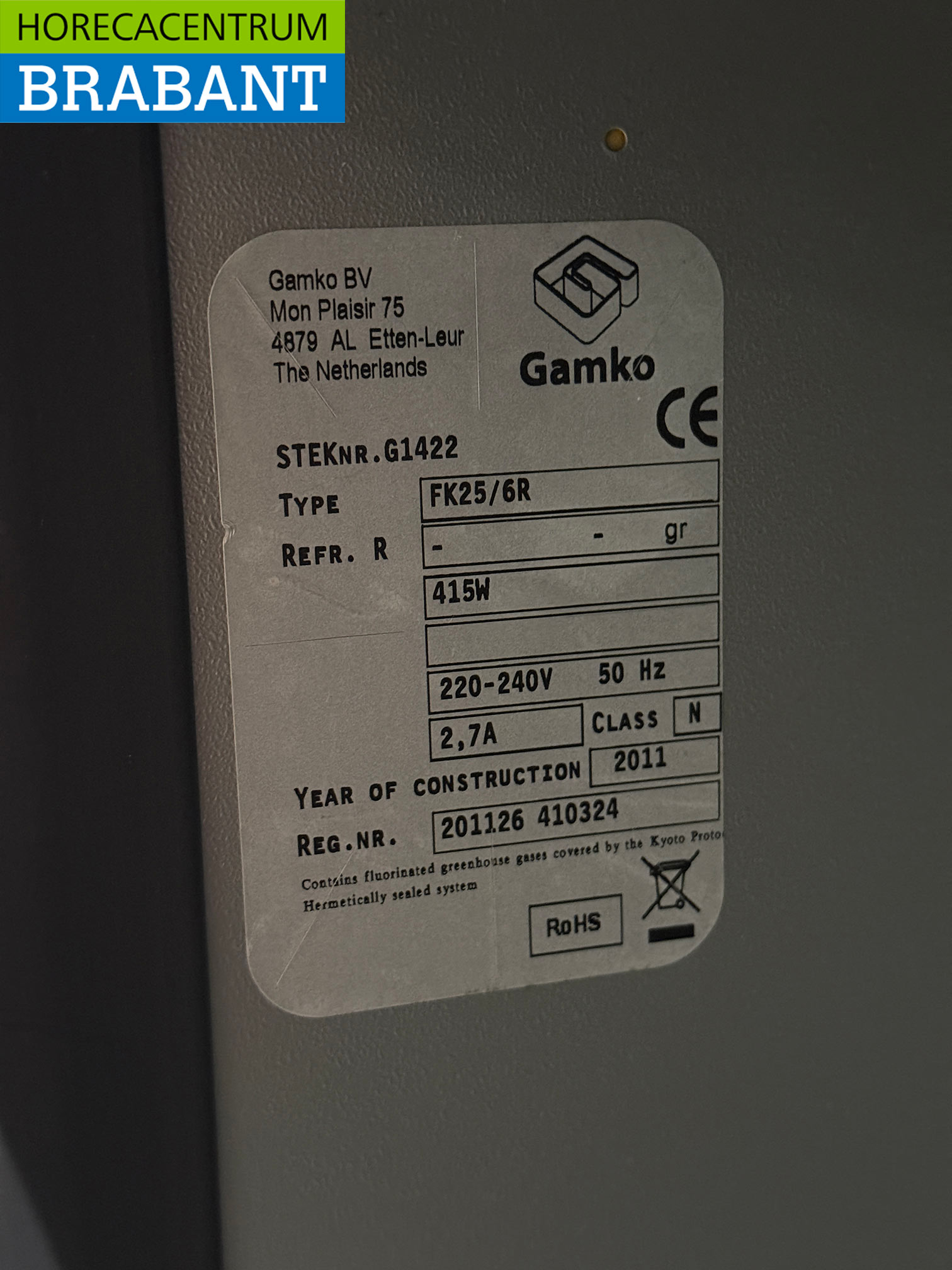 Gamko refroidisseur de fûts 6 x 20 litres 111 cm 230V Horeca – Image 5