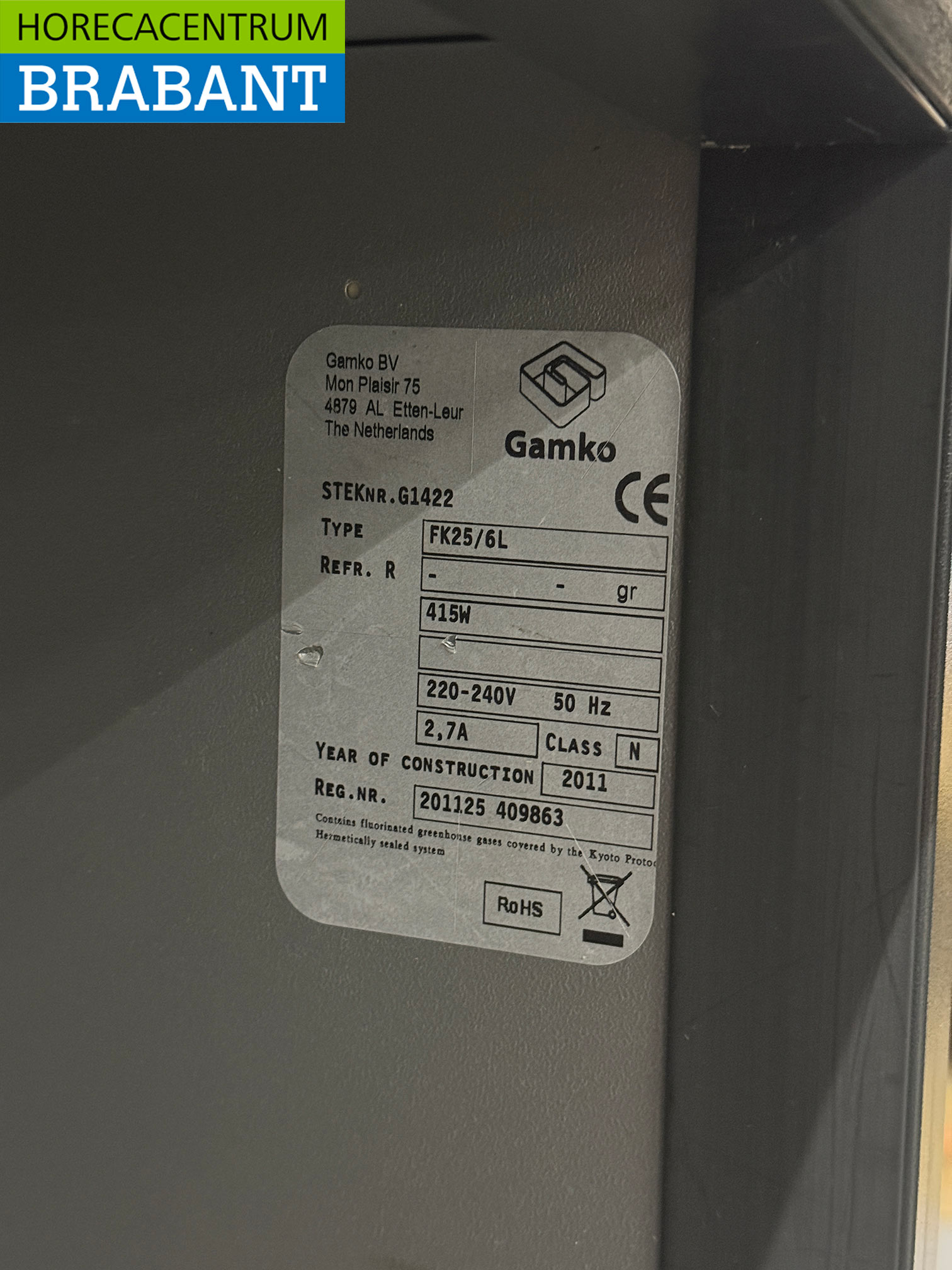 Gamko refroidisseur de fûts 6 x 20 litres 111 cm 230V Horeca – Image 5