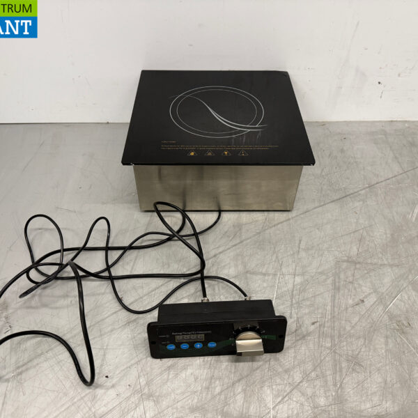 Acier inoxydable Table de cuisson à induction encastrable 1 brûleur 3,5 kW 230V Horeca