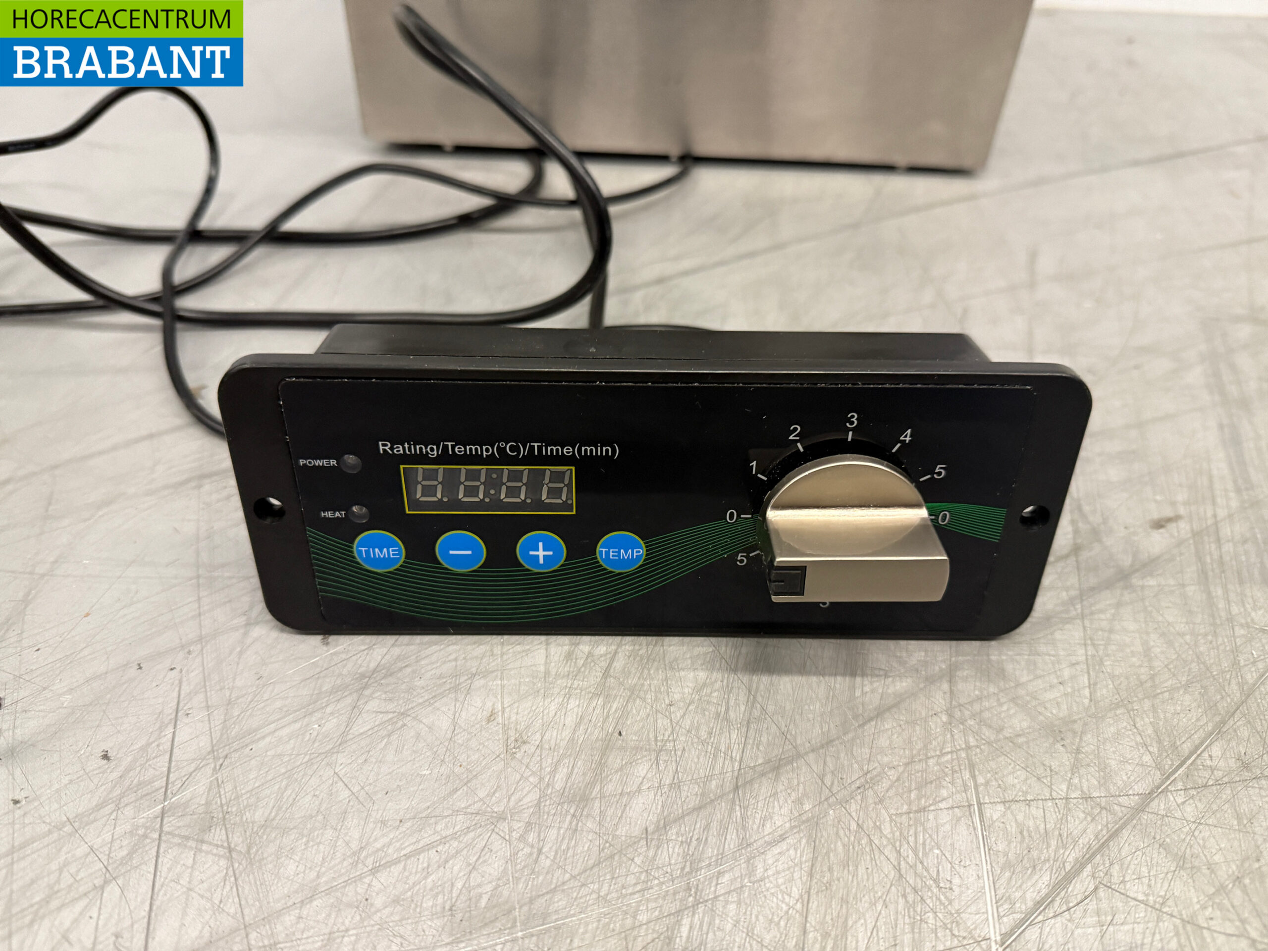 Acier inoxydable Table de cuisson à induction encastrable 1 brûleur 3,5 kW 230V Horeca – Image 6