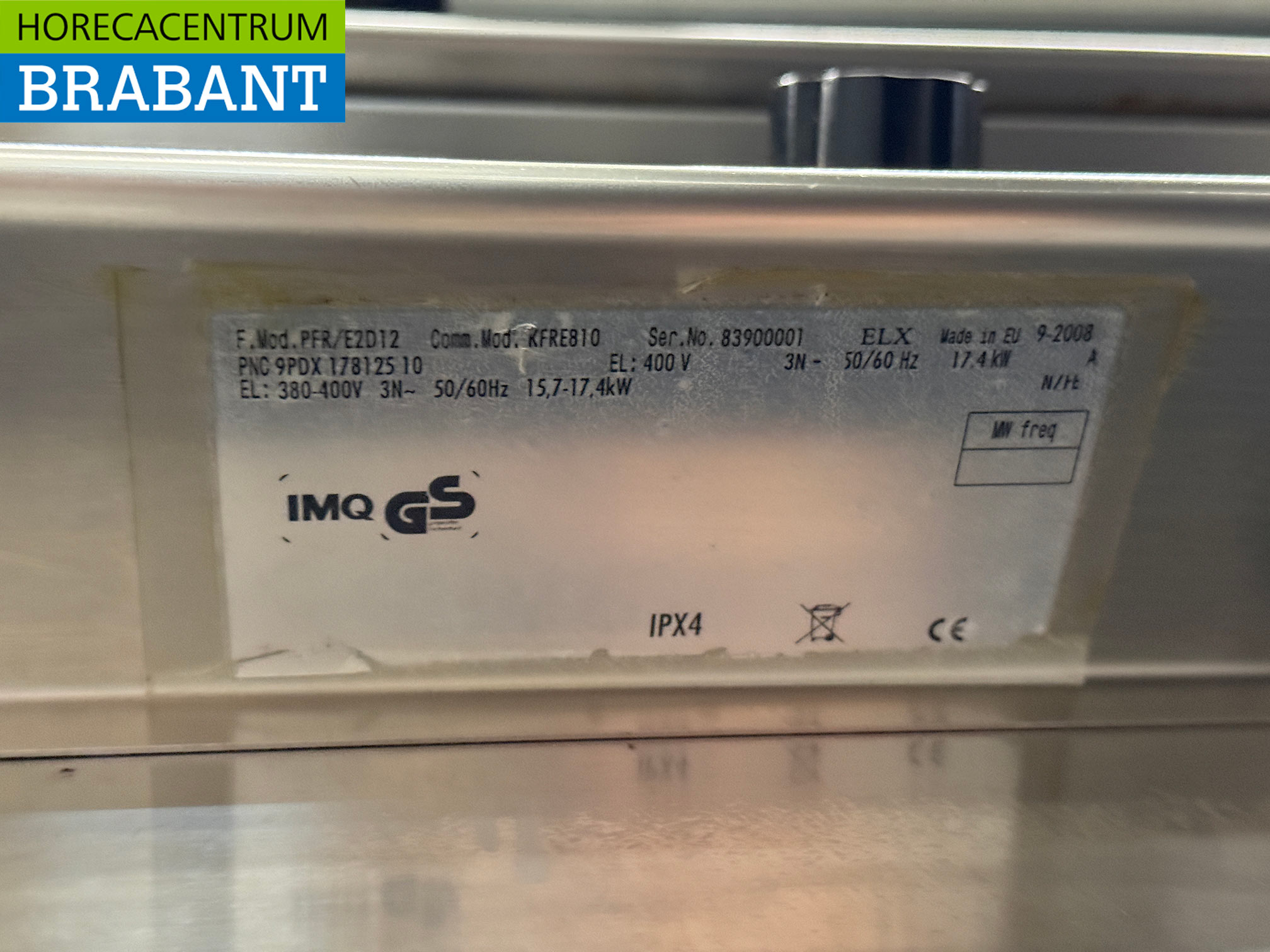 Friteuse double Zanussi en acier inoxydable 2 x 14 litres 400V Horeca – Image 6