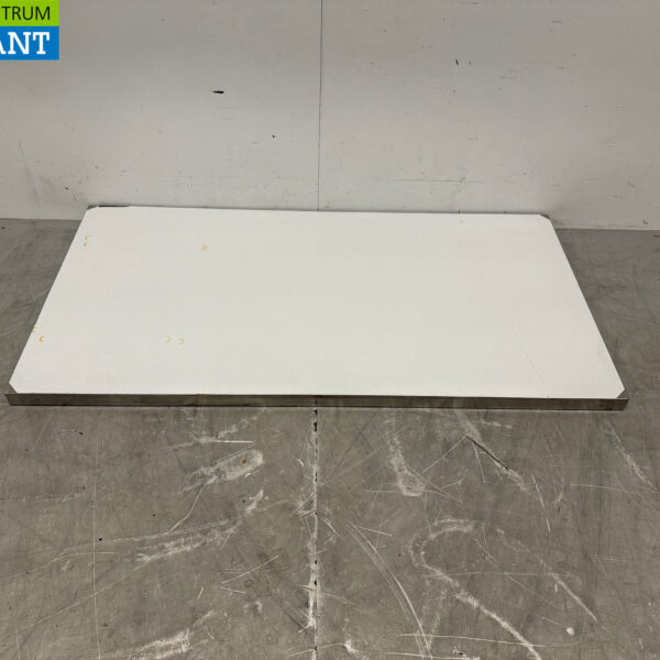 Plan de travail en acier inoxydable 136 x 70 cm Horeca