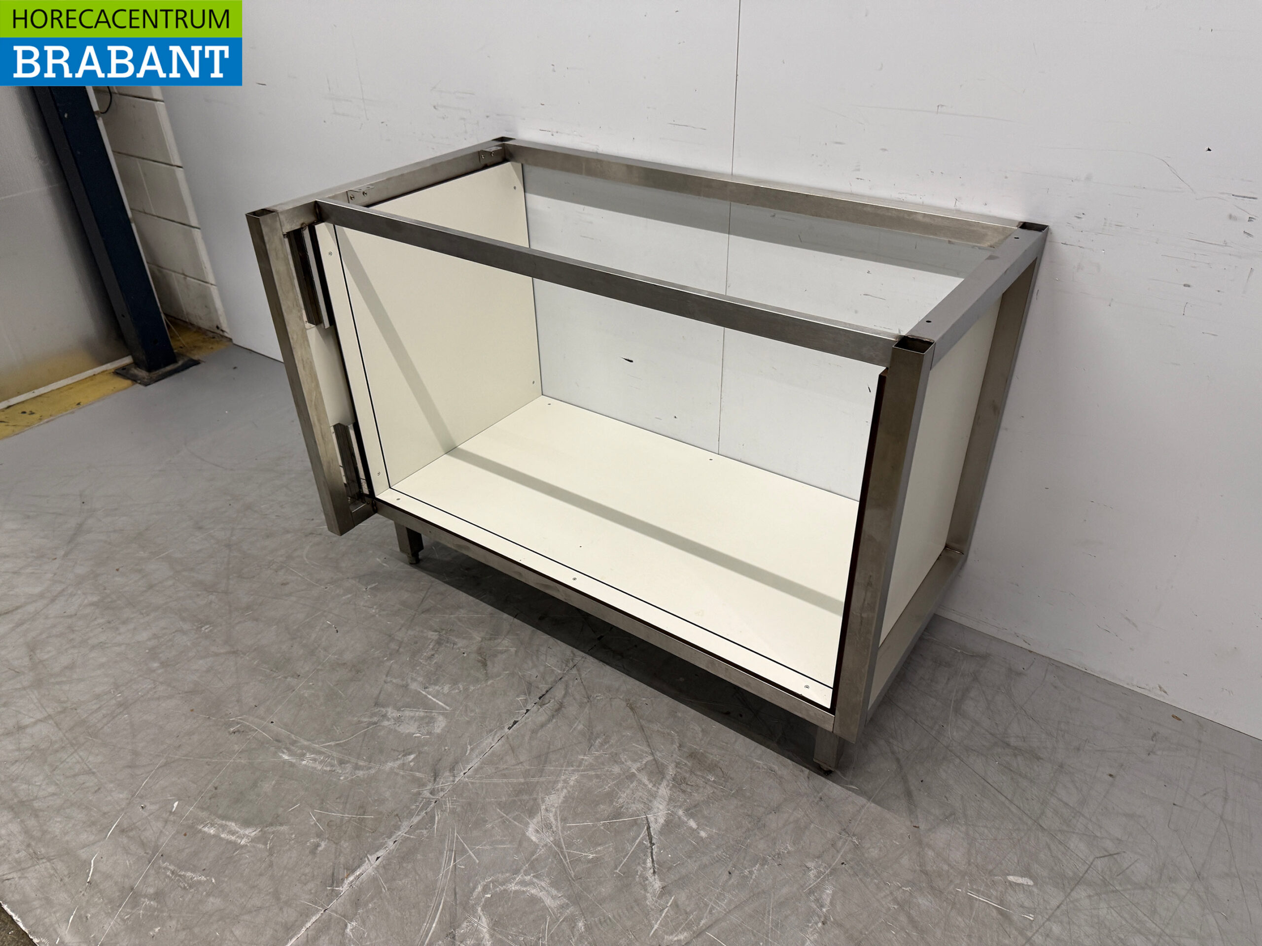 Acier inoxydable Train de roulement 119,5 x 68,5 x 87 cm Horeca – Image 2