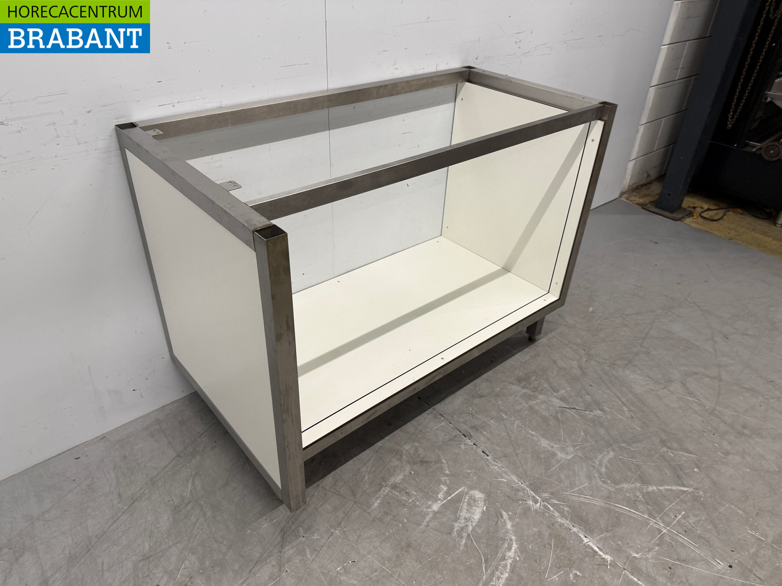 Acier inoxydable Train de roulement 119,5 x 68,5 x 87 cm Horeca – Image 3