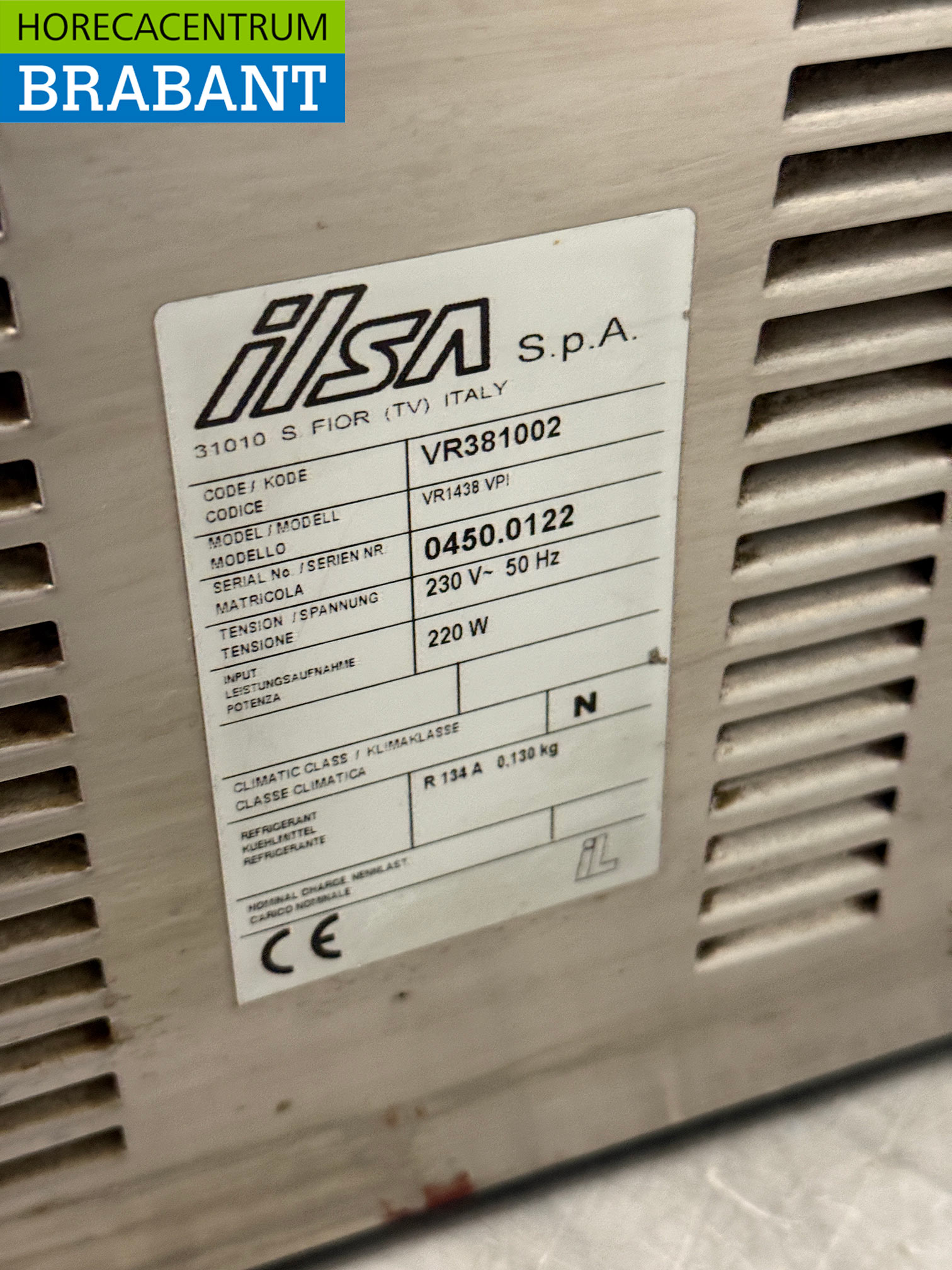 Acier inoxydable Ilsa Vitrine de comptoir Vitrine de comptoir saladière 6 x 1/3 140 cm 230V Horeca – Image 5