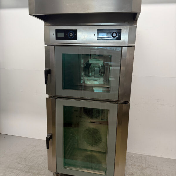 Four à air chaud Wiesheu en acier inoxydable four de magasin 15 x 60/40 cm 400V Horeca