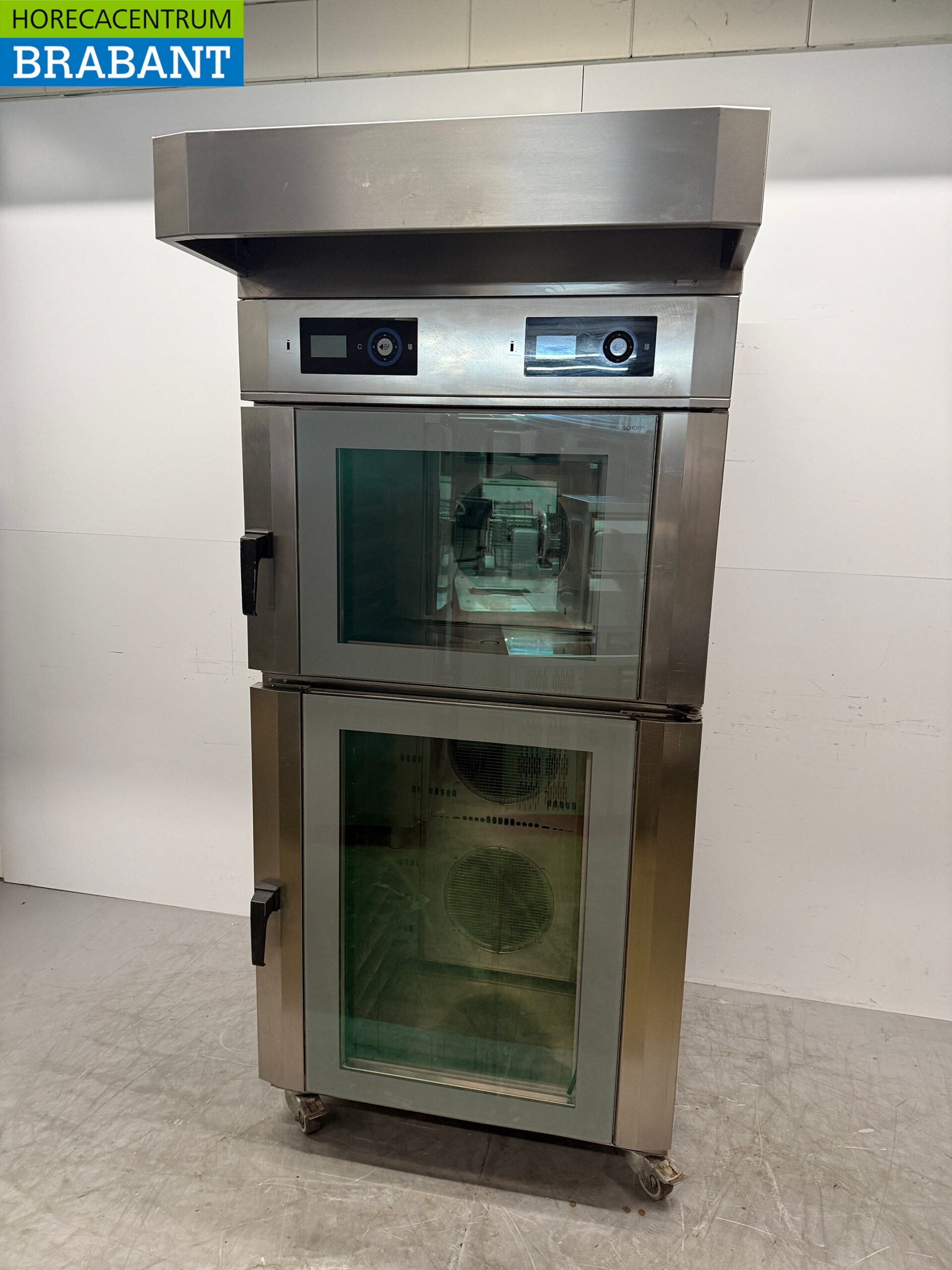 Four à air chaud Wiesheu en acier inoxydable four de magasin 15 x 60/40 cm 400V Horeca