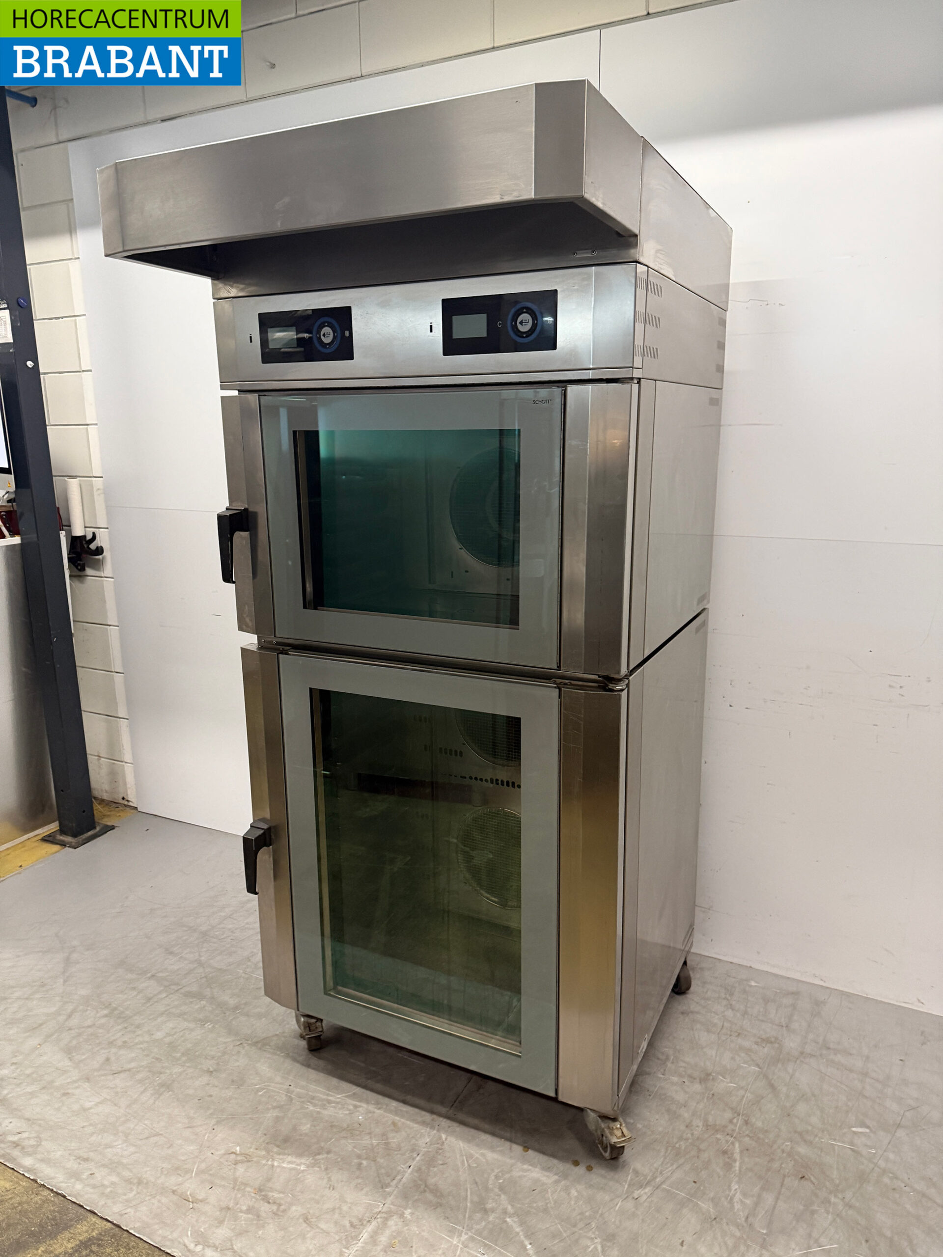 Four à air chaud Wiesheu en acier inoxydable four de magasin 15 x 60/40 cm 400V Horeca – Image 2