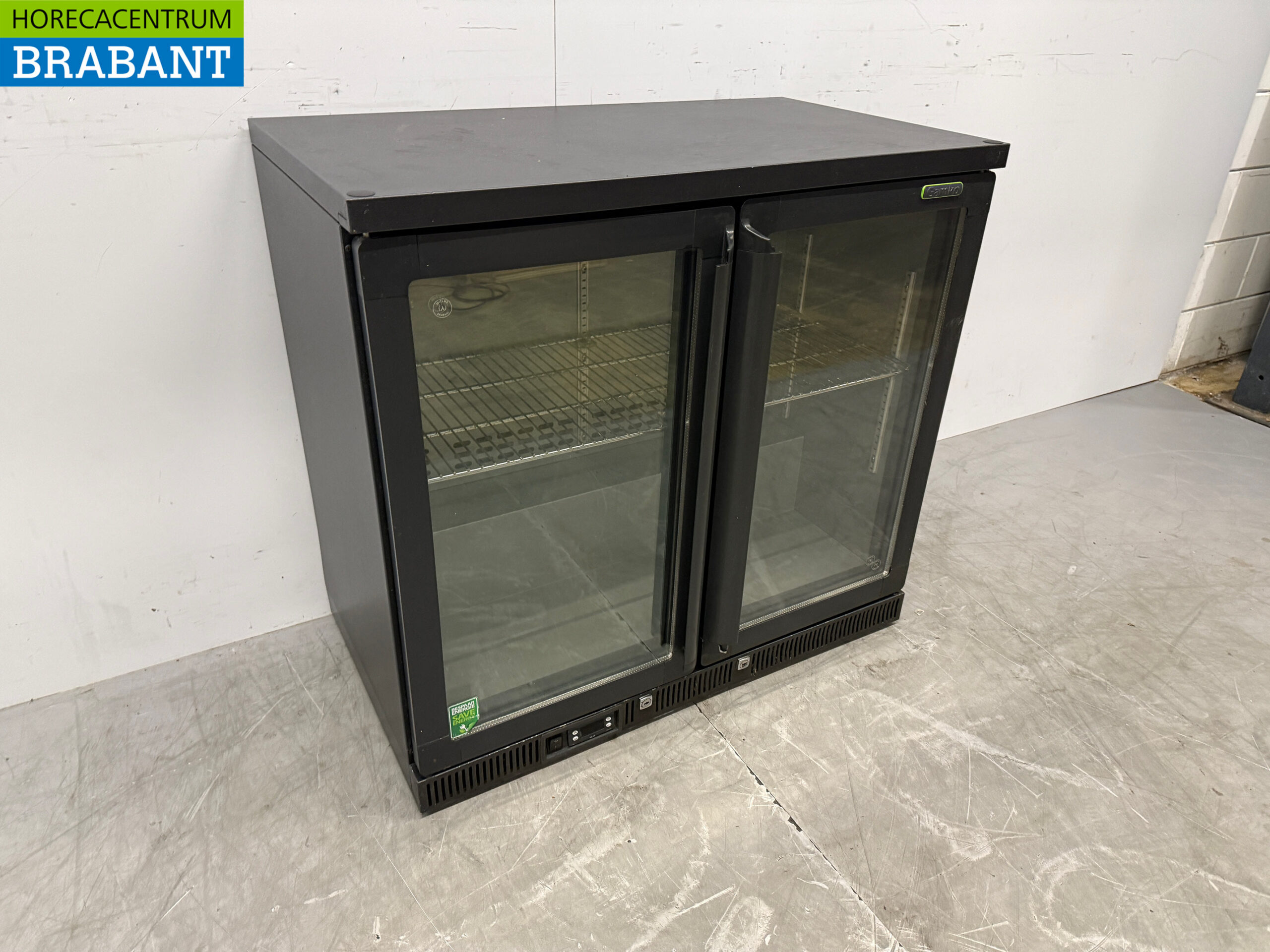 Gamko Bar Cooler 2 portes battantes en verre 90 cm 230V Horeca – Image 3